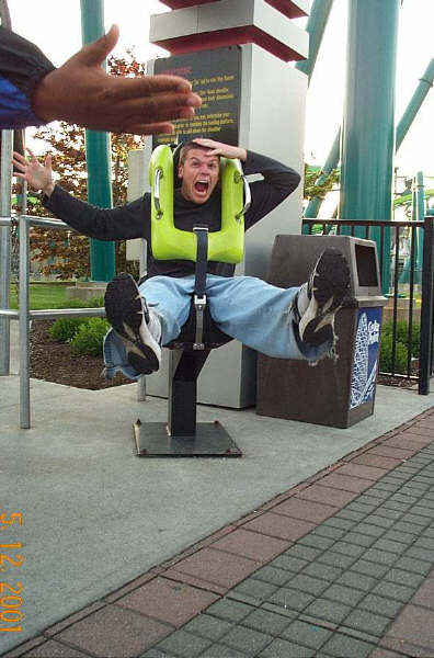 Crackhead bob at Cedar Point