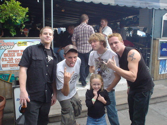 Crimson Urge (Neil, Jared, Scott and Justin) and Sky