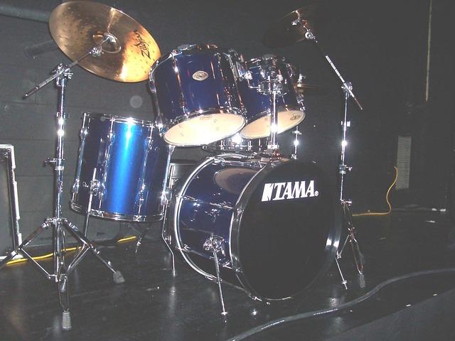 Drumset donated by J.J. Kinney and the Kinney Family.