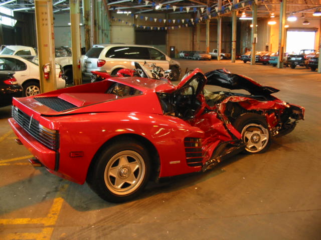 bummerInA Ferrari