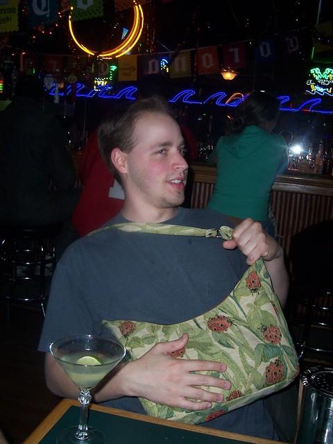 rockin the handbag