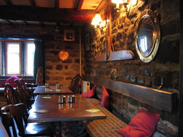 Inside view of the George Inn (Hubberholme)