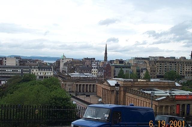 edinburgh city view