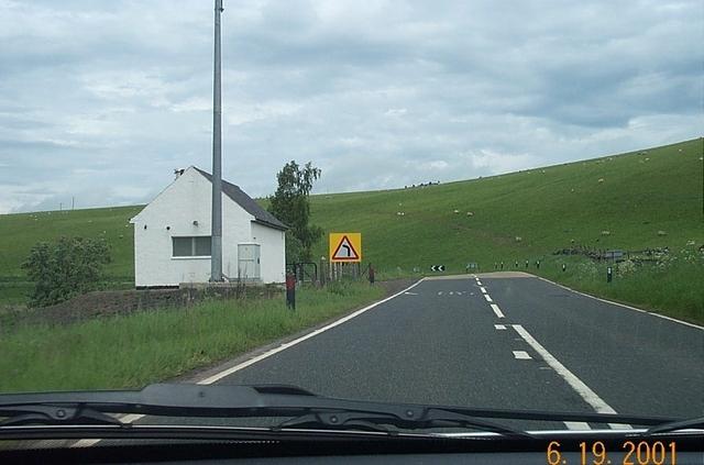 sharp turn