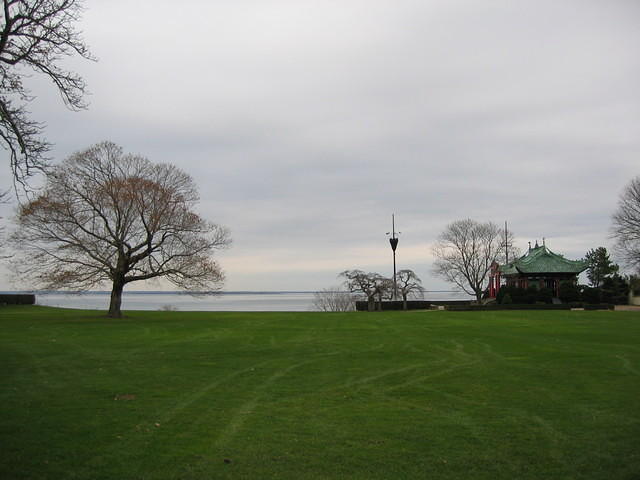 Tea House, with Atlantic Ocean in the BG.