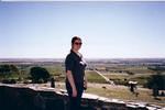 View of the Barossa valley, with me blocking it.