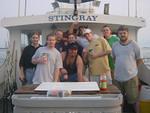 Group shot on the Stingray