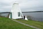 The Wedding of Corinne And Gus. So romantic, so unbelievable cold.