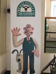 Wensleydale Creamery.  Crackin' Cheese, Gromit.